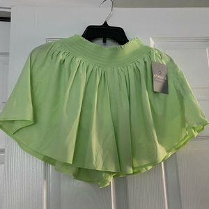 Athleta Lime Green Athletic Shorts